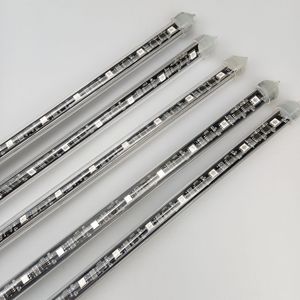 Tubos de Meteoritos Coloridos de 360°, DC12V, 64 LED, 32 Píxeles, Cadena de Luces para Árboles, Pista de Baile, IP67, Impermeable, Iluminación para Festivales al Aire Libre - Product Image 5