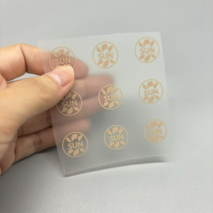 สติกเกอร์ลายโลโก้ตัวอักษรทันสมัยแบบรีดติด, สติกเกอร์แบบรีดร้อน, สติกเกอร์แบบติดด้วยความร้อน, สติกเกอร์แบบนูน - Product Image 4