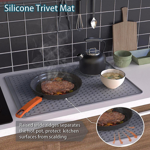 28x20 Inch Food Grade Silicone Stove <strong>Protector</strong> Cover Electric <strong>Table</strong> Stove <strong>Top</strong> Cover Mat - Product Image 6