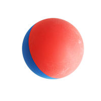 Balle en caoutchouc rebondissante de 60mm de haut Balle de raquette de couleur unie Balle de raquette