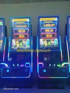 Máquina Completa Curva de 43 Pulgadas, Lista para Usar, <span class=keywords><strong>Fusion</strong></span> 6/<span class=keywords><strong>Fusion</strong></span> 5/NCG, Incluye Aceptador de Billetes e Impresora - Product Image 3