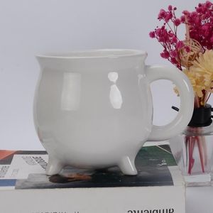 Venta caliente Regalos de Halloween Taza de caldero de bruja de cerámica blanca - Product Image 6