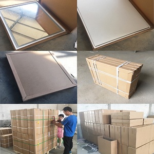 Espejo de Pared Redondo de <span class=keywords><strong>Diseño</strong></span> Moderno <span class=keywords><strong>para</strong></span> <span class=keywords><strong>Baño</strong></span> con Clasificación IP65 y Función de Aumento, Marco Plateado y Tira de Luz LED - Product Image 5