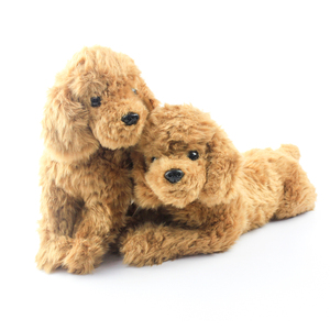 Nhà Sản Xuất Trực Tiếp Đáng Yêu Thiết Kế Thực Tế Động Vật Poodle Teddy Puppy Chó Sang Trọng Nhồi Bông Đồ Chơi Mềm - Product Image 1