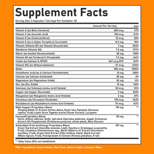 Cápsulas de Multivitaminas <span class=keywords><strong>para</strong></span> <span class=keywords><strong>Hombre</strong></span> de Marca Privada, Apoyan <span class=keywords><strong>la</strong></span> Salud Inmunológica Durante Todo <span class=keywords><strong>el</strong></span> Año con Más de 20 Vitaminas y Minerales, Suplemento <span class=keywords><strong>para</strong></span> <span class=keywords><strong>la</strong></span> Salud Masculina - Product Image 6