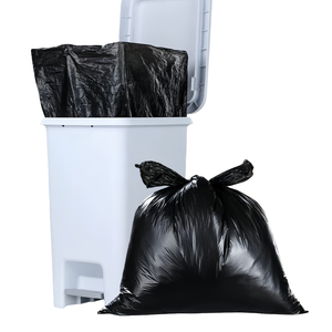 Bolsas de Basura Desechables de Alta Resistencia con Base en Forma de Estrella y Sellado Térmico para Gestión de Residuos Domésticos y Comerciales, Marca Privada - Product Image 1