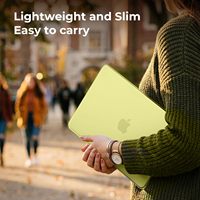 Coque de protection rigide transparente en plastique pour ordinateur portable MacBook Neo A18 Pro 13 pouces 2026
