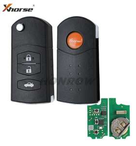 Telecomando Universale Cablato XHORSE VVDI Stile <span class=keywords><strong>Mazda</strong></span> a <span class=keywords><strong>3</strong></span> Pulsanti XKMA00EN - Product Image 2
