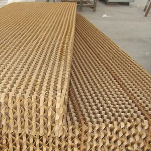 7090 Cooling Pad Honey Comb Wet Curtain For Poultry Farm and Greenhouse