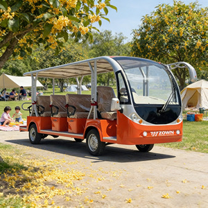 Autobús Turístico Eléctrico Resistente con Chasis Reforzado para Uso Comercial a Largo Plazo - Product Image 1