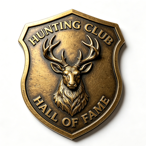 Épinglette personnalisée en métal, émail souple, alliage de zinc, badge bouclier, emblème cerf pour club, cadeau, vêtement - Product Image 2