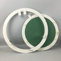 Panneau circulaire démontable d'accès de plafond de plâtre de finition de moulin avec le cadre en acier