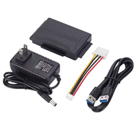 Câble USB 3.0 vers SATA IDE 3, adaptateur SATA vers USB, prend en charge les SSD/HDD externes de 2,5 et 3,5 pouces, câble convertisseur de disque dur pour PC Macbook