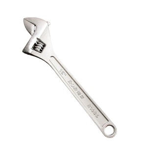 Ruiier Adjustable Wrench 15 Inch Industrial Grade Chromium Vanadium Steel R1085 - Product Image 1
