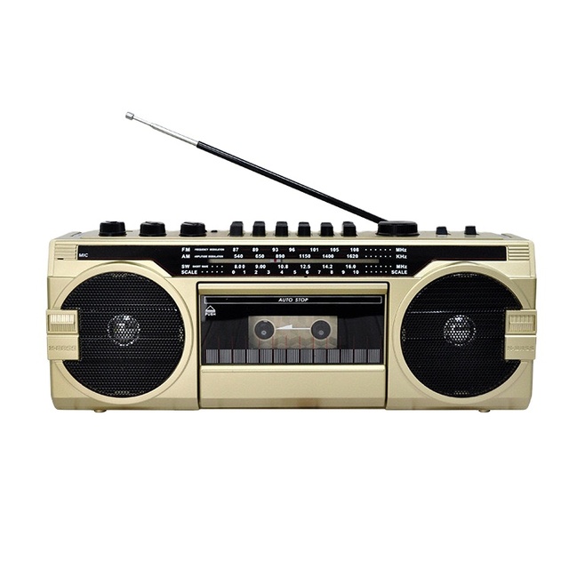 Decorative Ornaments Home Cassette Recorder Tape Deck Vintage Reel to Reel Tape Recorder Portable Radio Retro bluetooth Speaker