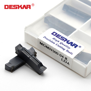 OEM tùy chỉnh CNC Carbide rãnh chèn cho deskar cho các bộ phận thép không gỉ MGMN500-04-R LDA chuyển công cụ - Product Image 1