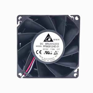 Ventilateur de refroidissement ultra-rapide PFM0812HE-01 8038 12V 7.00A 8CM - Product Image 1