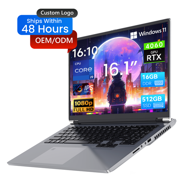 Intel I9-12900HK 14-Core 16-Inch Gaming Laptop RTX4060 8GB GDDR6 16GB RAM 1920x1200 IPS Screen 512GB SSD 144Hz RGB English