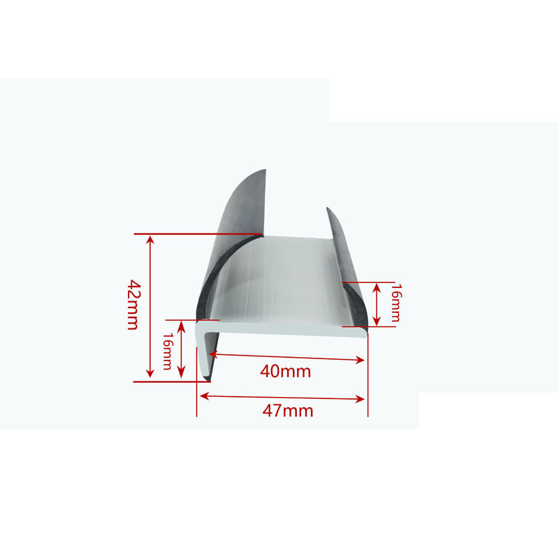 Door panel thickness 40mm t-shaped