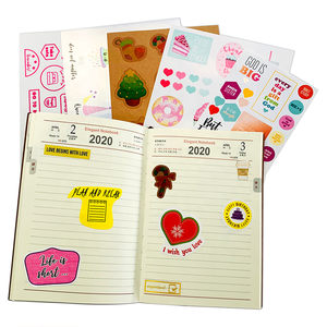 Etiquetas de papel Kraft impermeables para niños, pegatinas de papel con dibujos animados en lámina, precio barato de fábrica - Product Image 2
