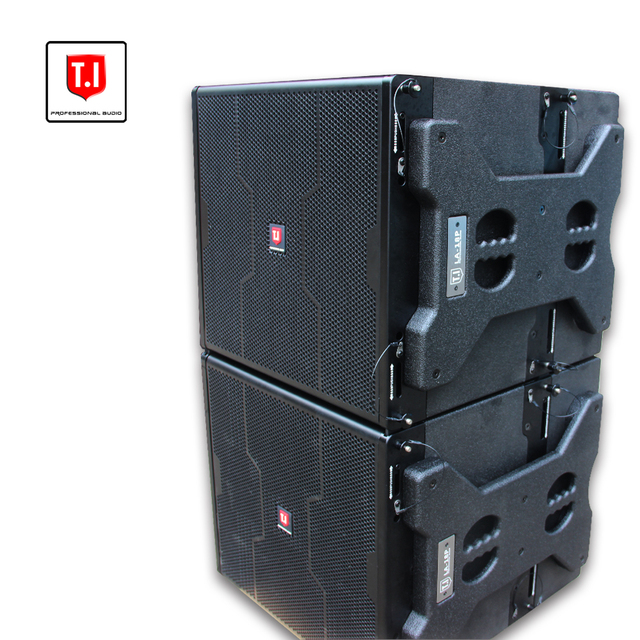800W 18\" Active Bass Professional Audio Sound Equipment Amplifiers Speakers with 12\" Wooden Subwoofer Midrange Passive