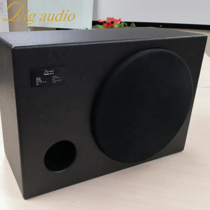 Speaker Aktif teater Rumah pasang dinding, subwoofer aktif 37-780Hz /110-360W untuk sistem suara 5.1/7.1