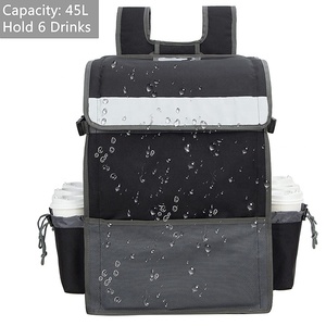 Özel Logolu 65L İzole Balık Teslimat Çantası Su Geçirmez Termal Soğutucu Çanta Deniz Ürünleri Taze Taşıma Teslimat Hizmeti için - Product Image 3