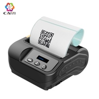Imprimante mobile d'étiquettes en papier thermique direct avec autocollant adhésif portable avec étiquettes d'expédition mobile de 19mm ou 3/4 "Core