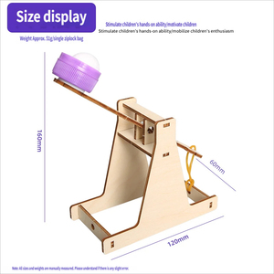Kit Científico de Trabucador de Madera DIY, Modelo de Arma de Asedio Antigua, Juguete Educativo de Construcción, Unisex, >14 Años, Escolar - Product Image 2