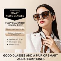 Lunettes de soleil intelligentes pour femmes Fashion XG95 avec écouteurs sans fil, verres anti-UV, appels HD, lunettes de soleil intelligentes pour femmes