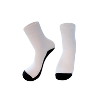 Chaussettes antibactériennes pour hommes, courtes, sur mesure, en Polyester, Sublimation de couleur