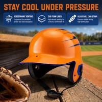 Casque de frappeur de baseball VMAXET à double protège-oreilles, protection de sécurité en ABS pour jeunes et adultes, OEM personnalisé