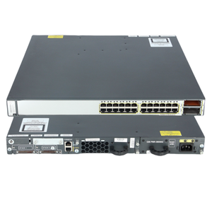 Commutateurs d'entreprise WS-C3750E-24TD-S/E C3750E avec 24 ports Ethernet 10/100/1000 Mbps et 2 ports 10 Gigabit basés sur X2 - Product Image 2