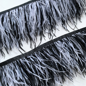 Tiras <span class=keywords><strong>de</strong></span> Tela Multicapa Teñidas con Plumas <span class=keywords><strong>de</strong></span> <span class=keywords><strong>Avestruz</strong></span> y Plumas para Bordes, Boa <span class=keywords><strong>de</strong></span> Plumas para Accesorios <span class=keywords><strong>de</strong></span> Ropa, Cinturón DIY - Venta Directa <span class=keywords><strong>de</strong></span> Fábrica - Product Image 4