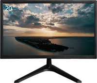 Moniteur LCD LED 1080P 2K 4K 19/20/22/23/24/27/32/39 pouces écran de caméra cctv écran d'ordinateur de jeu moniteur de bureau