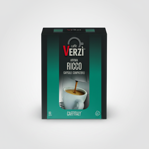 Cápsulas de Café Compatibles con Caffitaly Caff Verz 80 RICCO, 0.16/Unidad - Product Image 2