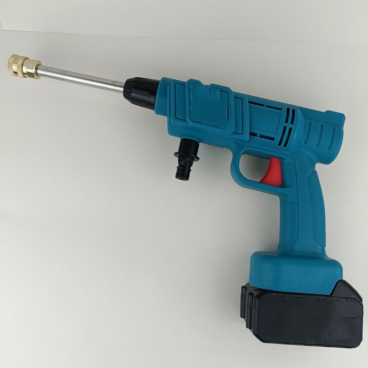Standard portable cordless pressure washer gun Wireless car wash 24v