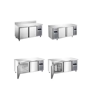 Tủ đông tủ lạnh bằng thép không gỉ tùy chỉnh được sử dụng trong nhà bếp và cũng có thể được sử dụng như một tủ đông ngực bàn làm việc