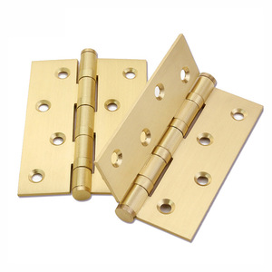 Charnière en laiton Dingcheng 6 pouces, épaisseur 1 mm, pour porte en bois, armoire, quincaillerie de meubles - Product Image 2
