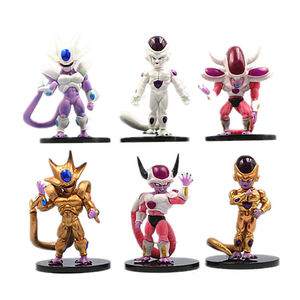 Figurine d'<span class=keywords><strong>anime</strong></span> japonais Version Q Dorée Frieza Dodoria Zarbon PVC Action Figure Collection Modèle Ornements Jouets Cadeaux - Product Image 4