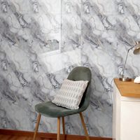 Plaques de marbre PVC UV brillantes légères de haute qualité pour l'intérieur, design moderne, 1220*2440mm*3mm, vente chaude, décoration intérieure