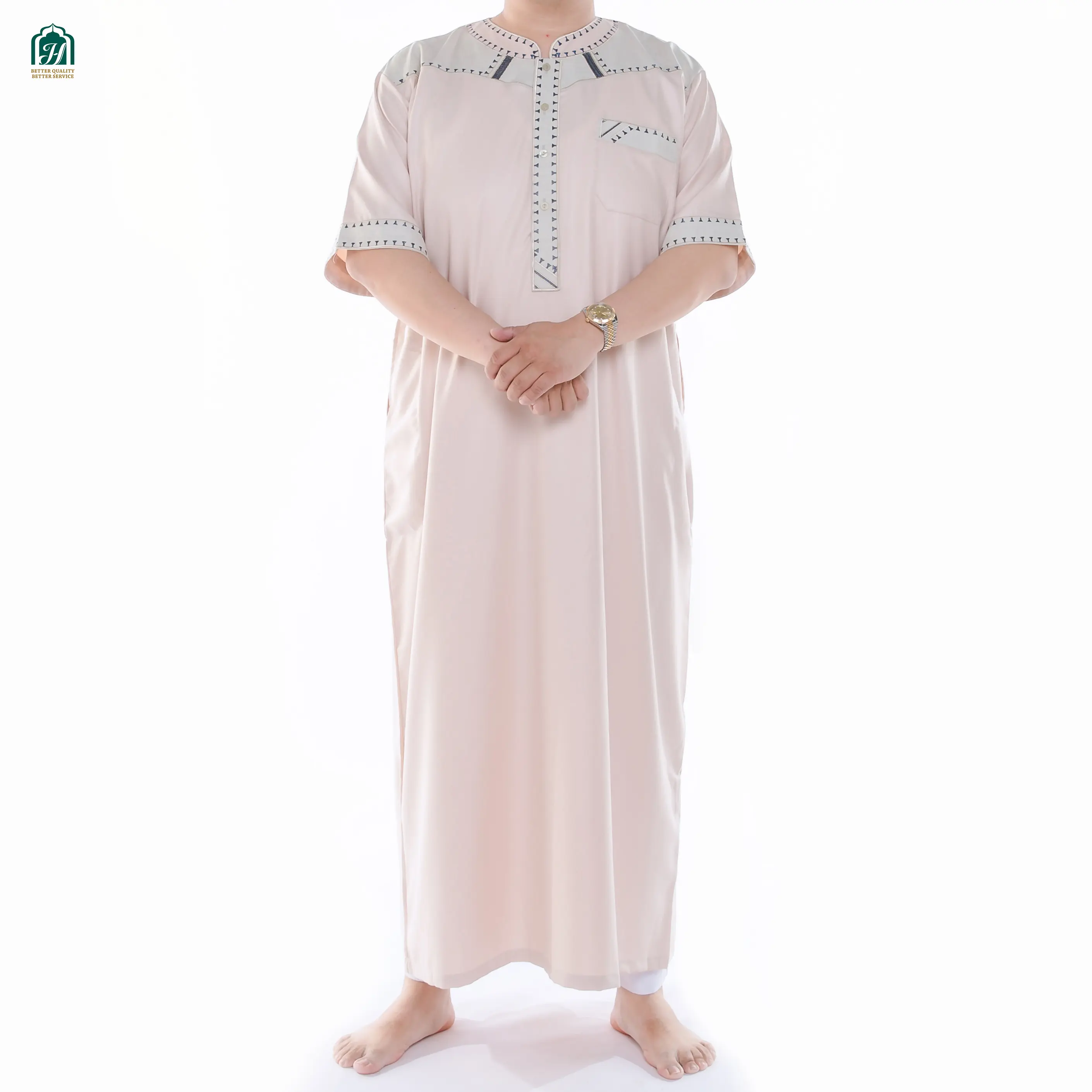 Al Dafah Thobes mens Daffah di alta qualità alla moda daffah thobe abbigliamento musulmano abiti stile Qatar abiti islamici