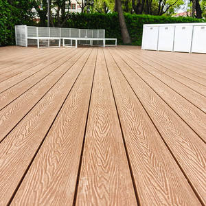 Tarima de Madera Plástica Compuesta (WPC) para Terraza, Resistente a los Rayos UV, Impermeable, para Patio, Directo de Fábrica - Product Image 5