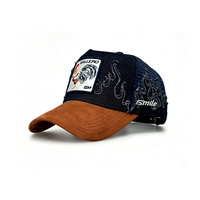 Casquette de baseball sportive 5 panneaux en coton de haute qualité, Gorras Originales Gallo Fino Black Gorra Beards Hats, Offre Spéciale