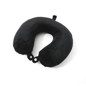 Almohada de Viaje Portátil en Forma de U de Espuma Viscoelástica, Almohada Suave para el Cuello con Funda Desmontable y Lavable - Product Image 2