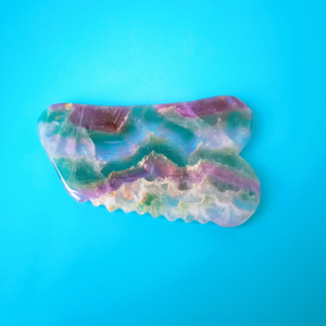 Grattoir de Fluorite naturelle, outil chinois <span class=keywords><strong>Gua</strong></span> <span class=keywords><strong>Sha</strong></span> pour le Massage du visage et du <span class=keywords><strong>dos</strong></span>, livraison gratuite - Product Image 1