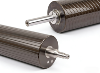 Rouleau de guidage en aluminium à largeur étendue BT046 |   Rouleau de guidage de film industriel sur mesure OEM