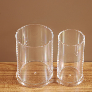 Paquete de 2 Cajas de Almacenamiento de Maquillaje de Plástico al por Mayor, Pequeño Contenedor Dispensador de Algodón, Hisopos y Bolas de Algodón para Farmacia - Product Image 4