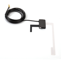 Kit d'antenne DAB pour radio AM FM active universelle sans fil pour véhicule Récepteur radio Antenne de voiture de diffusion audio numérique