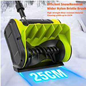 Nouvelle machine à déneiger multifonctionnelle 2026 à batterie lithium 650W, chasse-neige manuel pour routes et propriétés extérieures - Product Image 4